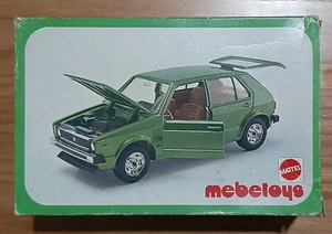 MATTEL MEBETOYS 8596 VOLKSWAGEN GOLF - 1:25 - ORIGINALE- FONDO DI MAGAZZINO - Foto 1 di 7