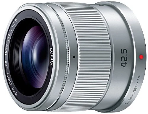 Panasonic LUMIX G 42.5mm/F1.7 ASPH POWER H-HS043-S Silver Lens for MFT NEW - Image 1 of 4