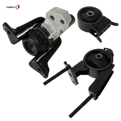 FOR TOYOTA ECHO 2000-2005 1.5L ENGINE MOTOR & TRANS. MOUNT KIT SET 3PCS M348 - Image 1 of 4