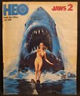 HBO Home Box Office TV Movie Booklet Program Guide July 1980 Jaws 2