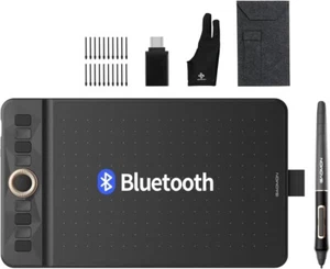 Bluetooth Wireless Drawing Tablet WH851 Graphics Pen Tablet, Digital Art - Picture 1 of 8