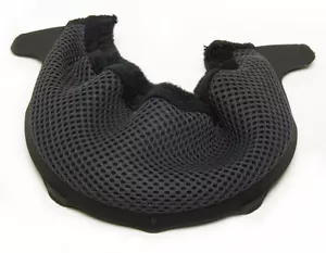 Shoei X-12/RF-1100/RF-1200/Qwest Chin Curtain Black - Picture 1 of 1