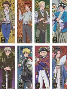 8 pcs poster Hetalia Axis Powers Italy Germany USA UK France Russia Japan anime - Picture 1 of 6