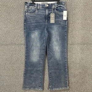 Wit & Wisdom Jeans Bennett High Rise Women's Size 12 Blue Barely Boot NEW - Picture 1 of 17