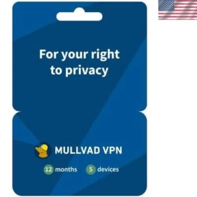 12 Months for 5 Devices | Protect Your Privacy with Easy-To-Use Security VPN ... - Image 1 of 4