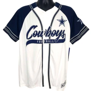 Dallas Cowboys Ultra Game Herren Trikot mit Knopfleiste Größe 2XL - Bild 1 von 2