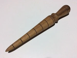 Handmade Garden Dibbler | Bulb Transplanter | Dibble | Hand Turned Garden Dibble - Picture 1 of 15