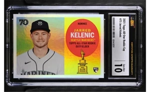 2021 Topps All-Star Rookie Cup 75 Jarred Kelenic RC CSG 10 Gem Mint Pop 1 Rare - Picture 1 of 1