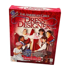 American Girls Paperdoll Dress Designer Software Sealed CD 1999 Pleasant Co USA - Picture 1 of 7