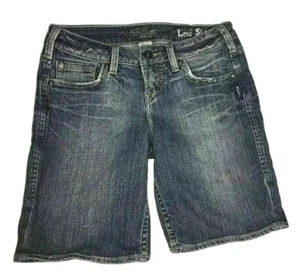 Damen Silber Jeans Jeansshorts Größe 26 Lexi Short - Bild 1 von 3