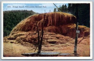 4305. Orange Geyser, Yellowstone Nat'l Park - Postally Unused, HHT Co - Picture 1 of 2