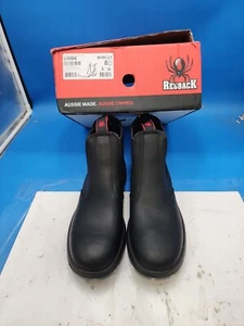 Redback UBBK Men's Easy Escape Elastic Sided Soft Toe Work Boot Tag Size 8 - Picture 1 of 3