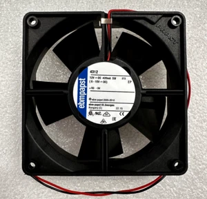 EBMPAPST 4312 12V,5W,420mA Fan QTY AVAILABLE - Picture 1 of 3