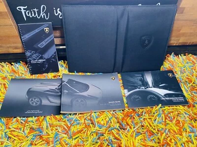 ALMACENADO⚠️ 2008 LAMBORGHINI GALLARDO SPYDER MANUAL DEL PROPIETARIO + NAVEGACIÓN BK convertible Foto 1 de 4