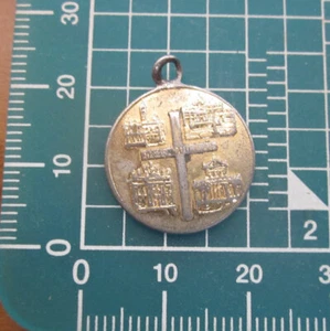 Medaille Anhänger Heiliges Jahr MCMLXXV Vintage - Bild 1 von 2