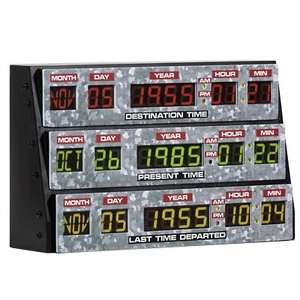 NUMSKULL - Back to The Future 3D Lamp - Picture 1 of 7