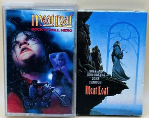Meatloaf - Rock n Roll Hero & Rock and Roll Dreams Come Through Cassettes - Picture 1 of 3