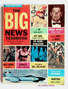 1965 The Big News Yearbook Bonus Issue 100s of Photos Spacemen Reagan MLK More - Imagen 1 de 12