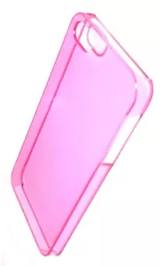 Rosa transparente Hartschale für iPhone 5 5S 5C - Bild 1 von 1
