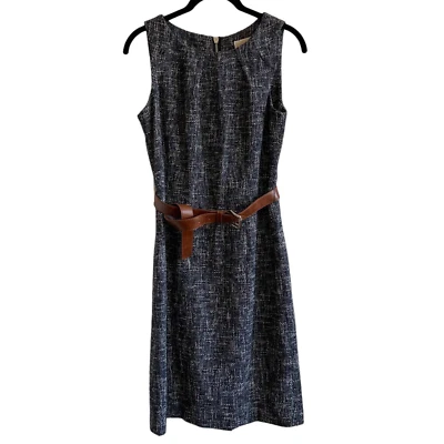 Vestido Vaina MICHAEL Michael Kors Talla 4P Tweed Sin Mangas Foto 1 de 4