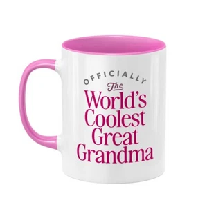 Taza Regalo Gran Abuela Regalo Recuerdo Mejor Gran Abuela Para Cumpleaños Navidad - Imagen 1 de 9