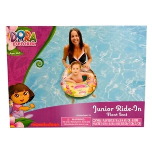 Dora The Explorer Baby Infant Girls Junior Ride in Pool Swim Ring Float Seat NEW - Picture 1 of 2