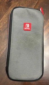 Nintendo Switch Lite Nylon Grau Tragetasche - Bild 1 von 4