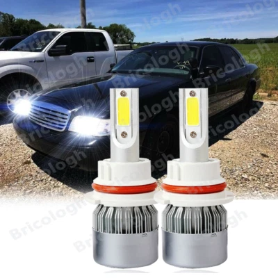 Lâmpadas brancas de farol alto/baixo de LED para Ford Crown Victoria 1998-2011 6000K - Imagem 1 de 4
