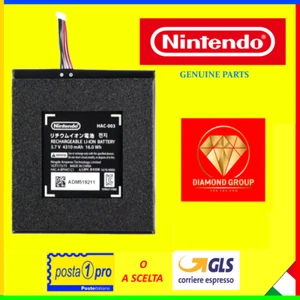 BATTERIA PILA ORIGINALE HAC-003 PER NINTENDO SWITCH CONSOLE RICAMBIO 💎DIAMOND💎 - Foto 1 di 1