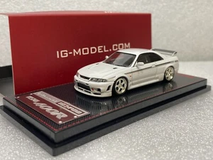 Modelo de encendido 1/64 IG2504 Nissan Skyline Nismo R33 GT-R 400R blanco perla - Imagen 1 de 8