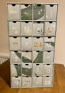 Ecco Verde Weihnachten Adventskalender LEER 24 Schubladen - Bild 1 von 14