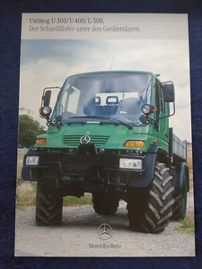 MERCEDES Unimog U300 U400 U500 Prospekt 10.2005 - Bild 1 von 3
