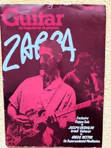 Frank Zappa Guitar Magazine May 1979 London - Bild 1 von 4