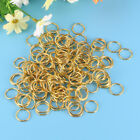 160 Pcs Small Open Ring Metal Rings Keychain Whistle for Jewelry Making