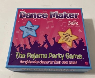 Dance Maker - The Pajama Party Dance Game - 2011 Justice Collector's - Completo - Imagem 1 de 3
