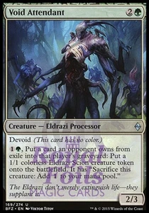 Void Attendant 2x FOIL BFZ MTG Battle for Zendikar Uncommon MINT green - Bild 1 von 1