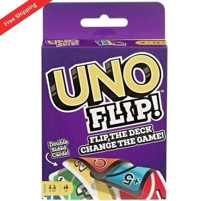 Flip Uno Card Game Multi coloured Exciting Family Fun Card Game Uno Free Postage