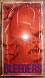 Bleeders VHS Movie Cover Rare Horror A-PIX Gore Slash - Imagen 1 de 3