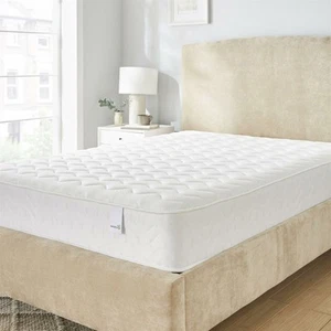 Memory Foam Spring Deluxe Mattress  Shorty, 2ft6, 3ft, 4ft, 4ft6, 5ft - Picture 1 of 9