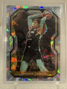 2021-22 Panini Prizm WNBA - Cracked Ice #46 Amanda Zahui B. - SPARKS - Picture 1 of 2