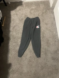 Champion Men's Jogger Sweatpants Boys L Grey - Picture 1 of 3