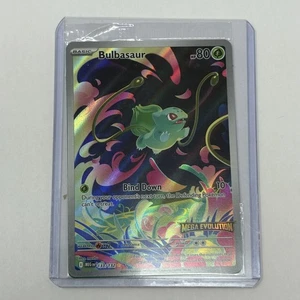 Bulbasaur SELLADO Ilustración Raro ME01: Mega Evolution 133/132 Casi Como Nuevo/Como Nuevo P - Imagen 1 de 2