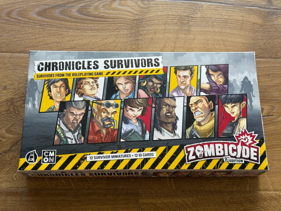 Zombicide 2nd Edition Zcd005 RPG Chronicles Survivors Set Board Game CMON