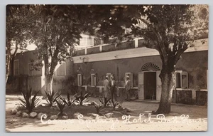 COAMO PUERTO RICO Coamo Springs Hotel Bath House 1926-40s RPPC AZO - Picture 1 of 3