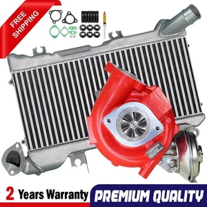 Turbocargador + Intercooler de alto flujo para Toyota LandCruiser VDJ79R 1VD-FTV 4,5 L - Imagen 1 de 11