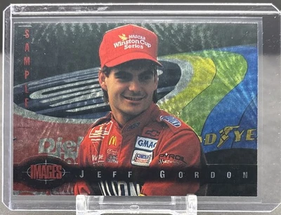 1995 CLASSIC IMAGES NASCAR Racing #NNO Jeff Gordon Hendricks Promo Sample - Image 1 of 2