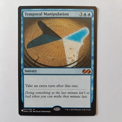 Temporal Manipulation - Near Mint - Magic MTG  - Image 1 of 2