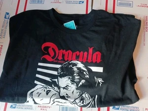 Camiseta Riot Society Drácula Negra Adulto Talla Grande Halloween NUEVA CON ETIQUETAS NUEVA con Etiqueta - Imagen 1 de 7