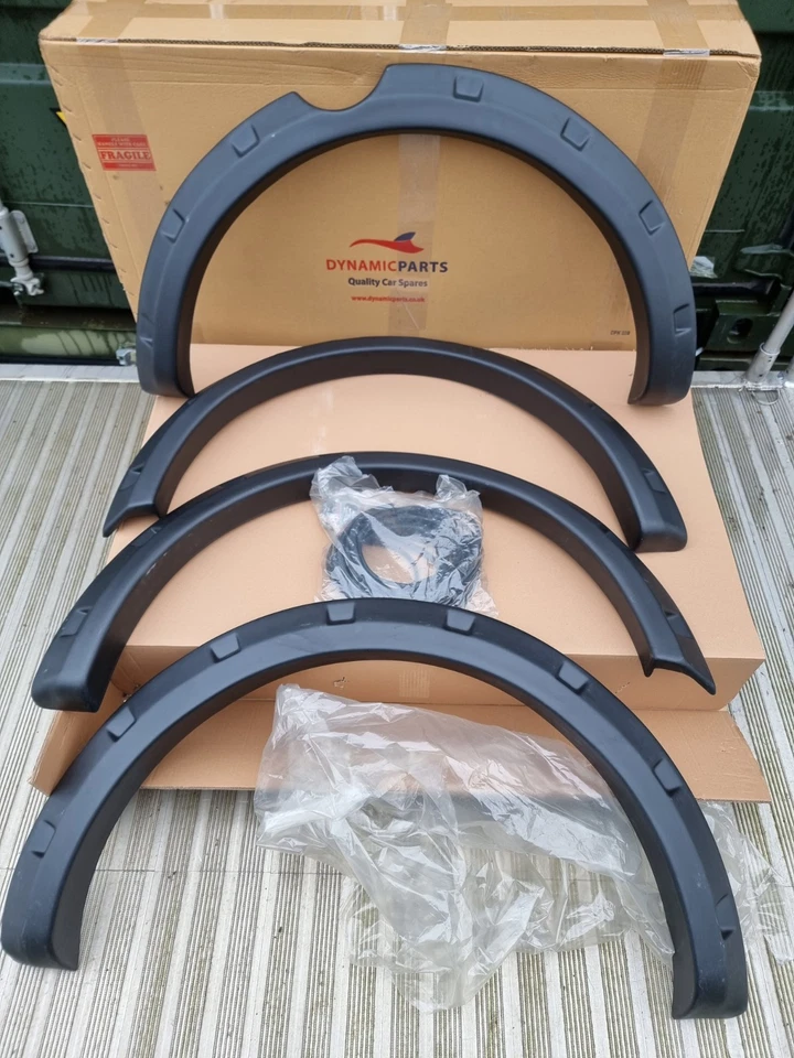 DYNAMIC PARTS FOR MITSUBISHI L200 TRITON (2007-2015) WIDE WHEEL ARCH SET FENDER FLARES SET KIT