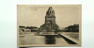 Tarjeta postal litográfica monumento vintage Leipzig Völkerschlachtdenkmal Alemania - Imagen 1 de 2